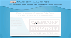 Desktop Screenshot of chemcorpinc.com